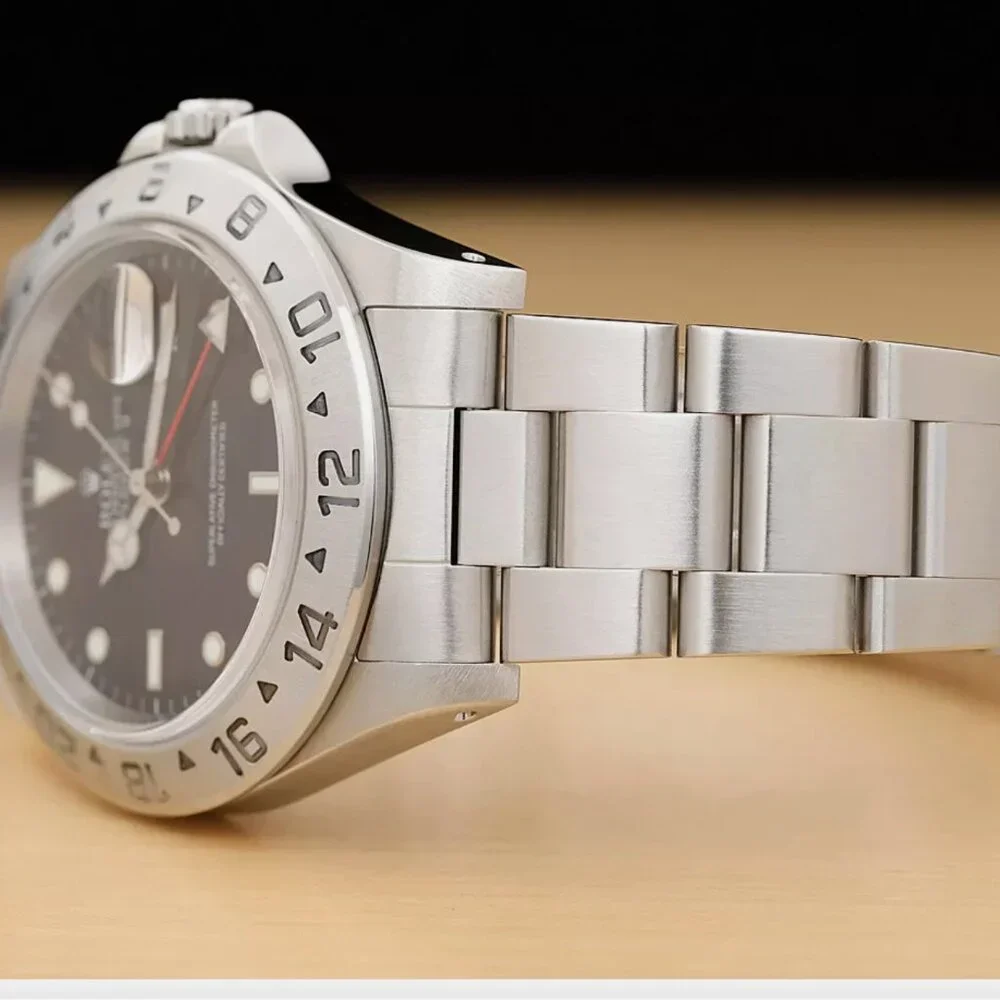 Sale! Rolex Men's Black Explorer Oyster Watch